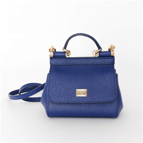 bolsa dolce gabbana azul